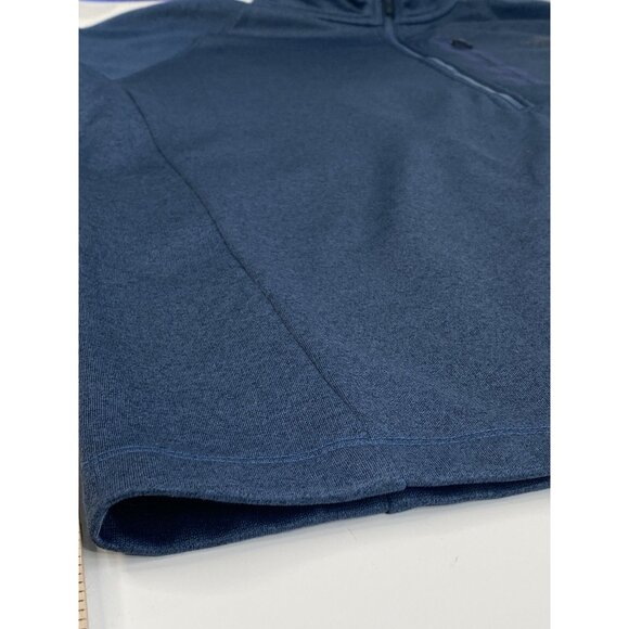 The North Face Men’s 2XL Canyonlands ½ Zip Fleece Lined Blue Heather Outdoor LS - Picture 9 of 16